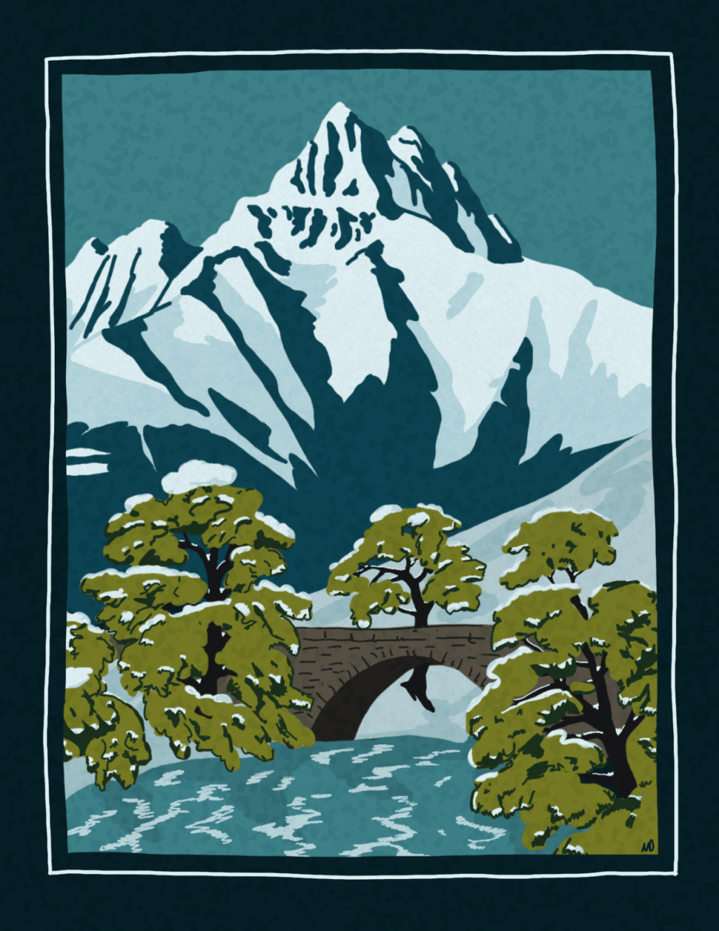 2024 holiday postcard